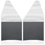 Husky Liners GM 88-00 K1500/K2500 / 99-16 Silverado/Sierra 12in W SS Top Kick Back Front Mud Flaps - 17097