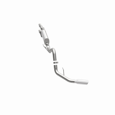 MagnaFlow 11 Ford F-150 3.7L/5.0L/6.2L SS Catback Exhaust Single Rear Side Exit w/ 4in SS Tips - 15000