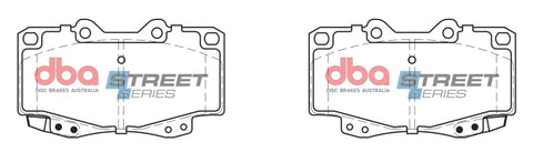 DBA 06-06 Suzuki Forenza Front Street Series Brake Pads - DB1739SS