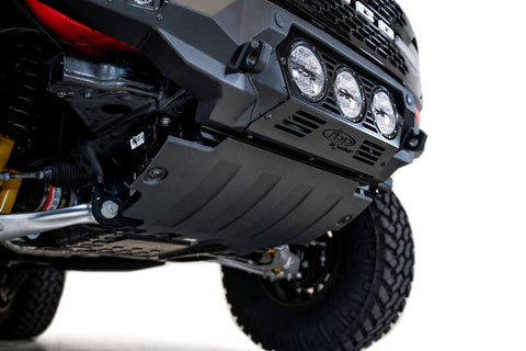 Addictive Desert Designs 21-22 Ford Bronco Bomber Front Bumper (w/ 3 Rigid 360 Mounts) - F230194130103