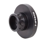 NRG Short Spline Adapter - Polaris RZR / Ranger (Secures w/OEM Lock Nut / Fits Quick Lock) - Black - SRK-RZRLH