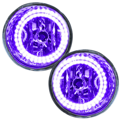 Oracle Lighting 04-07 Nissan Armada Pre-Assembled LED Halo Fog Lights -UV/Purple - 8176-007