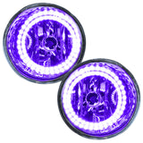 Oracle Lighting 04-15 Nissan Titan Pre-Assembled LED Halo Fog Lights -UV/Purple - 8177-007