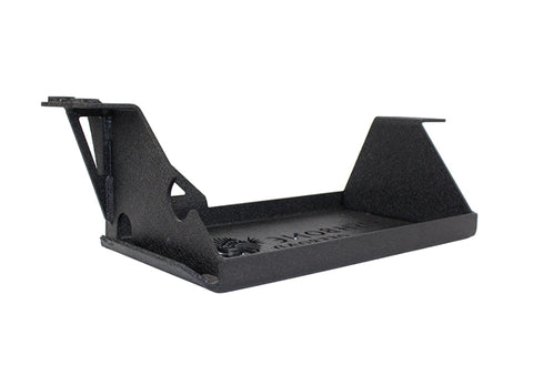 Fishbone Offroad 07-11 Jeep Wrangler JK Steel EVAP Canister Skid Plates - Black Textured Powdercoat - FB23061