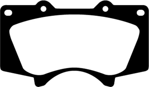 EBC 10+ Lexus GX460 4.6 Greenstuff Front Brake Pads - DP61657