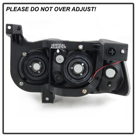 xTune Dodge Charger 06-10 1Pc LED Crystal Headlights Smoke HD-ON-DCH05-1PC-LED-SM - 5017642