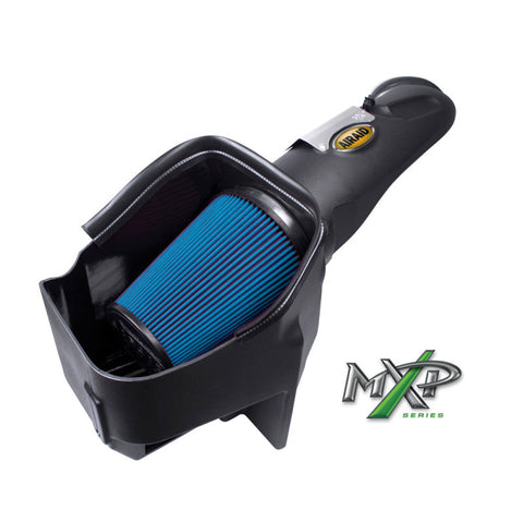Airaid 11-14 Ford F-250/350/450/550 Super Duty 6.7L MXP Intake System w/ Tube (Dry / Blue Media) - 403-278