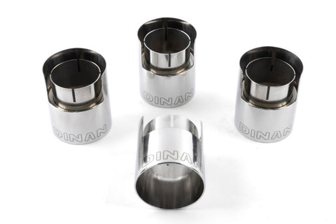 Dinan 18-25 BMW X3 M40i/X4 M40i (G01/G02) Valved Catback Exhaust System - Polished Tips - D660-0099