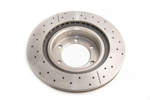 DBA 09/02+ Toyota Landcruiser 17in Wheel Front Drilled & Slotted Street Series Rotor - DBA2700X