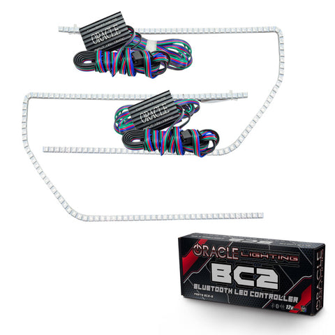 Oracle Ford F-150/Raptor 09-14 Perimeter Halo Kit - ColorSHIFT w/ BC1 Controller - 2203-335