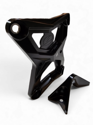 Elektric Offroad 2020-2024 Polaris Rzr Pro Xp Radius Rod Plate With Tow Hook Anodized Black - RRP610025