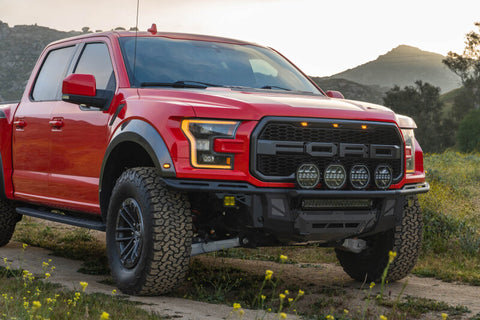DV8 Offroad Ford 17-20 Ford F-150 Raptor Tube Front Bumper - FBFR1-01