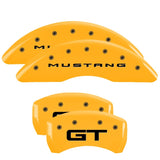 MGP Rear set 2 Caliper Covers Engraved Rear 2015/50 Red finish silver ch - 10203RM52RD