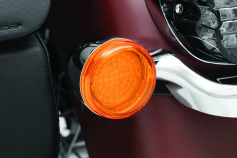 Kuryakyn Luminez L.E.D. Rear Turn Signal Insert 1156 Amber - 2936