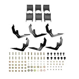 Westin 19-22 Chevrolet Silverado 1500 DC R5 Nerf Step Bars - Blk - 28-51265