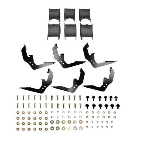 Westin 19-22 Chevrolet Silverado 1500 DC R5 Nerf Step Bars - Blk - 28-51265