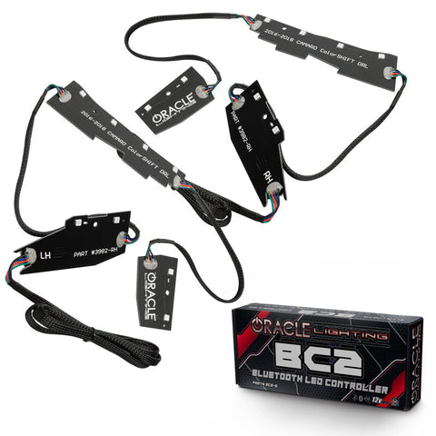 Oracle 16-18 Chevy Camaro RGB+W Headlight DRL Upgrade Kit - ColorSHIFT w/ BC1 Controller - 1345-335