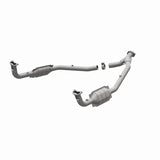 MagnaFlow DF Cat. Conv 97 Land Rover Defender 90 4.0L Y-Pipe Assy / 96-99 Discovery 4.0L Y-Pipe Assy - 93690
