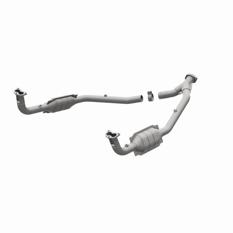 MagnaFlow DF Cat. Conv 97 Land Rover Defender 90 4.0L Y-Pipe Assy / 96-99 Discovery 4.0L Y-Pipe Assy - 93690