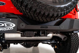 Addictive Desert Designs 2021+ Ford Bronco Rock Fighter Rear Bumper - Hammer Black - R23012NA01NA
