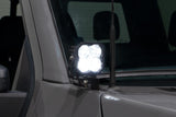 Diode Dynamics 21-22 Ford F-150 SSC2 Stage Series Backlit Ditch Light Kit Sport - White Combo - DD7365