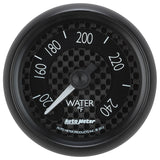 Autometer GT Series 52mm Mechanical 120-240 Deg F Water Temperature Gauge - 8032
