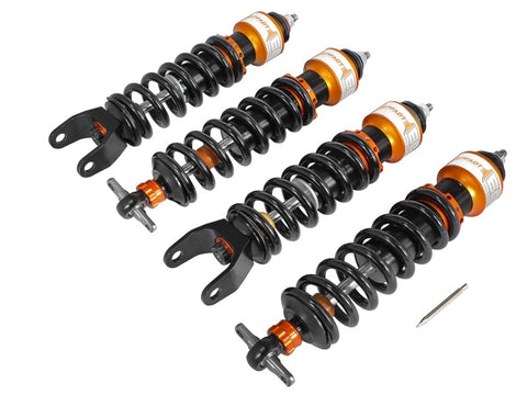 aFe Control PFADT Series Featherlight Single Adj Drag Racing Coilover System; 97-13 Chevy Corvette - 430-401002-N