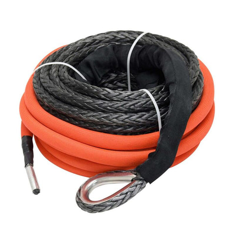 Superwinch Replacement Synthetic Rope 33/64in Dia x 78.7 ft L Tigershark 18000SR 12V/24V Winches - 90-24598