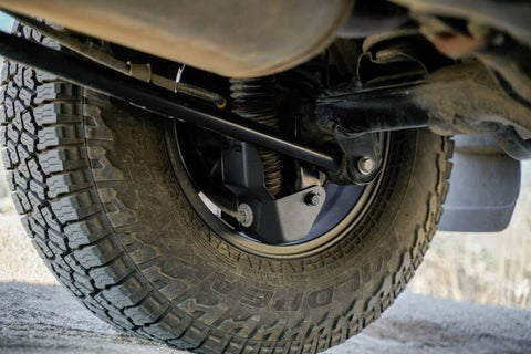 DV8 Offroad 10-23 Toyota 4Runner Rear Shock Skid Plates - SPTF3-01