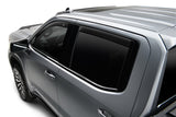 AVS 20-21 Chevrolet Silverado 2500 HD Crew Cab Ventvisor Low Profile Deflectors 4pc - Smoke - 894091
