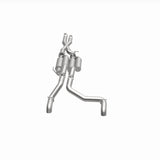 MagnaFlow Cat-Back 2021 Jeep Wrangler 6.4L Rock Crawler Series Dual Exit Stainless Exhaust - 19582