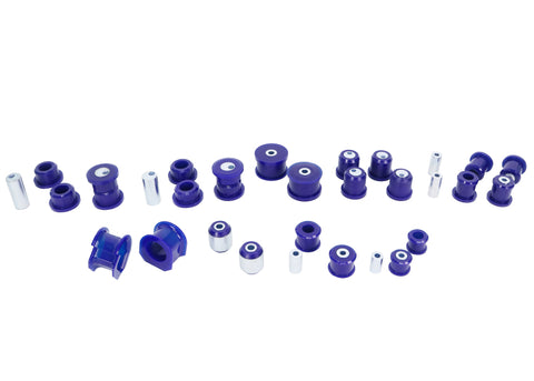 SuperPro 1993 Mazda RX-7 Base Front / Rear Vehicle Master Bushing Kit - Camber Adjustable - KIT130ADJK
