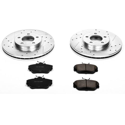 Power Stop 96-99 Ford Taurus Front Z23 Evolution Sport Brake Kit - K1318
