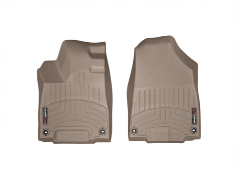 WeatherTech 14+ Acura MDX Front FloorLiner - Tan - 455761