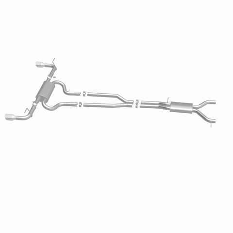 MagnaFlow 07 Audi Q7 V8 4.2L Dual Split Rear Exit Stainless Cat-Back Perf Exhaust - 15085