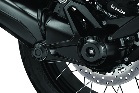 Kuryakyn Lodestar Rear Axle Sliders-BMW-Black - 3805