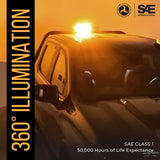 Putco 24in Hornet Light Bar - (Amber) LED Stealth Rooftop Strobe Bar - 950124