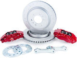 Alcon 10-14 & 17-18 Raptor/09-17 F150 360x32 Rotors 4-Piston Red Rear Brake Kit w/o Elect Park Brake - BKR5059D07