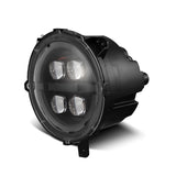 AlphaRex 18-23 Jeep Wrangler JL/Gladiator JT LED Proj Headlights Alpha-Blk w/ Activ Light/Seq Signal - 880867