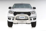 Lund 2019 Ford Ranger Bull Bar w/Light & Wiring - Polished Stainless - 47021300