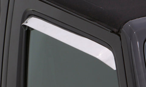 AVS 84-90 Ford Bronco Ii Ventshade Window Deflectors 2pc - Stainless - 12071