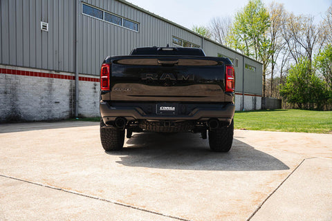 Corsa 25-26 RAM 1500 RHO Crew Cab 3.0L Turbo Cat-Back Dual Rear Exit w/ 5in Single Black Pro Series - 21389BPC