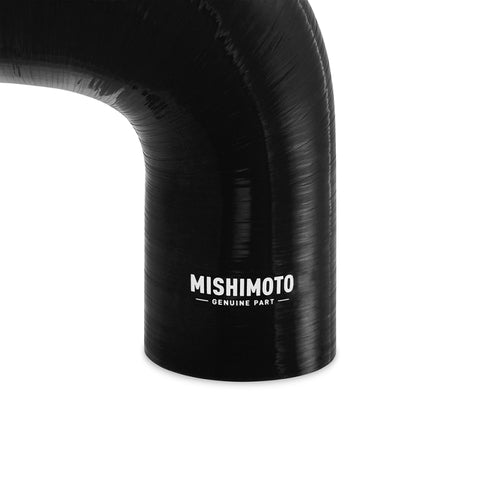 Mishimoto Silicone Reducer Coupler 90 Degree 2.5in to 2.75in - Black - MMCP-R90-25275BK