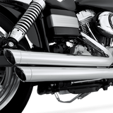 Vance & Hines HD Dyna 06-17 Bigshots Staggered Chrome PCX Full System Exhaust - 17338