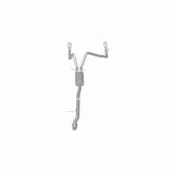 Magnaflow 14 Chevy Silverado V8 5.3L CC/EC Cab Dual Split Rear Exit Stainless Cat Back Perf Exhaust - 15268