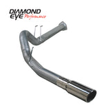 Diamond Eye KIT 4in DPF BACK SGL SS: 2011 FORD 6.7L PWRSTROKE F250/F350 - K4376S