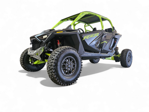 Elektric Offroad 2022-2025 Polaris Rzr Pro R/ Pro S/Turbo R Billet Front Winch Bumper Anodized Clear - FWB610031
