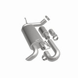 MagnaFlow 07-18 Jeep Wrangler JK Overland Series Axle-Back Exhaust System - 19668