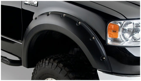 Bushwacker 04-08 Ford F-150 Pocket Style Flares 2pc - Black - 20053-02