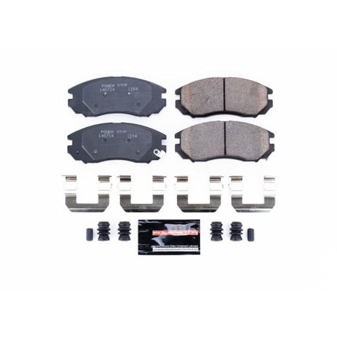 Power Stop 04-08 Hyundai Tiburon Front Z23 Evolution Sport Brake Pads w/Hardware - Z23-1104